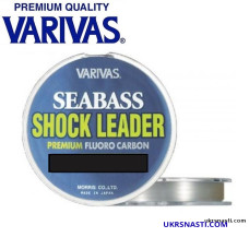 Флюорокарбон Varivas Sea Bass Fluoro Shock Leader диаметр 0,47мм размотка 30м прозрачный